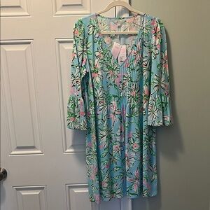 Lilly Pulitzer Danika 3/4 Sleeve Tunic Dress